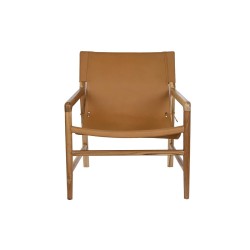 Silla DKD Home Decor Camel Marrón claro 66 x 73 x 77 cm