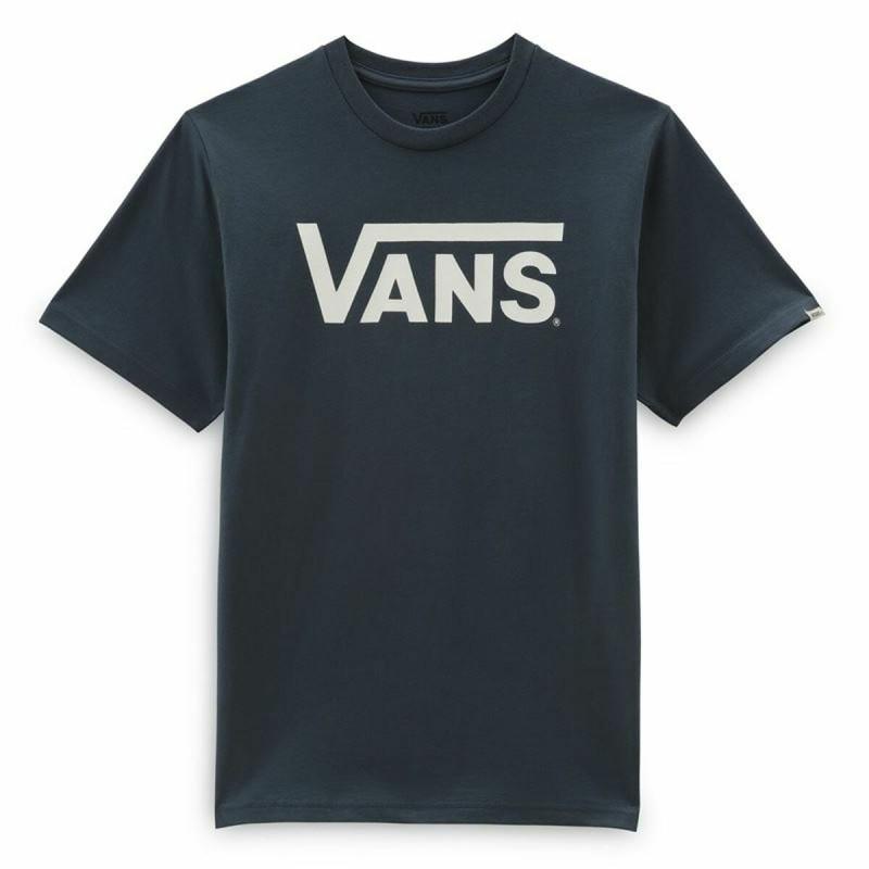 Camiseta de Manga Corta Infantil Vans Classic Azul oscuro