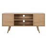 Mueble de TV DKD Home Decor Natural Metal Madera MDF 120 x 40 x 57 cm