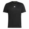 Camiseta de Manga Corta Hombre Adidas Aeroready HIIT Back Negro