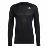 Camiseta de Manga Larga Hombre Adidas Own The Run Negro