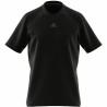 Camiseta de Manga Corta Hombre Adidas Aeroready Negro