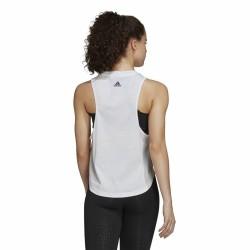 Camiseta para Mujer sin Mangas Adidas AEROREADY Racerback  Blanco