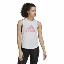 Camiseta para Mujer sin Mangas Adidas AEROREADY Racerback  Blanco