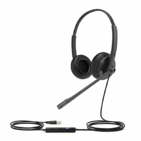 Auriculares Yealink UH34 DUAL UC Negro