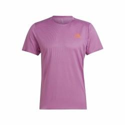 Camiseta de Manga Corta Hombre Adidas Adizero Speed Rosa oscuro