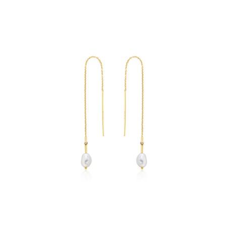 Pendientes Mujer Ania Haie E019-01G Plata de ley 4 cm