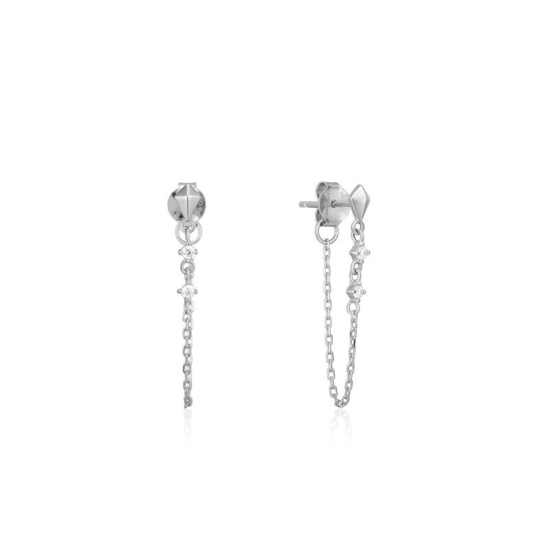 Pendientes Mujer Ania Haie E025-02H Plata de ley 2,5 cm