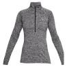 Camiseta de Manga Larga de Mujer Under Armour Tech Gris claro