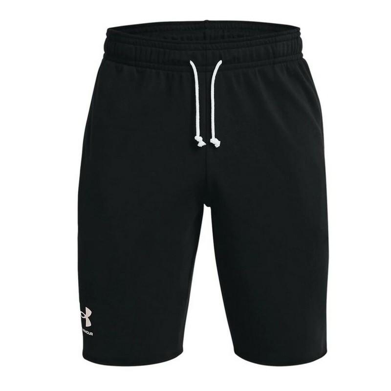 Pantalones Cortos Deportivos para Hombre Under Armour Rival Terry Negro