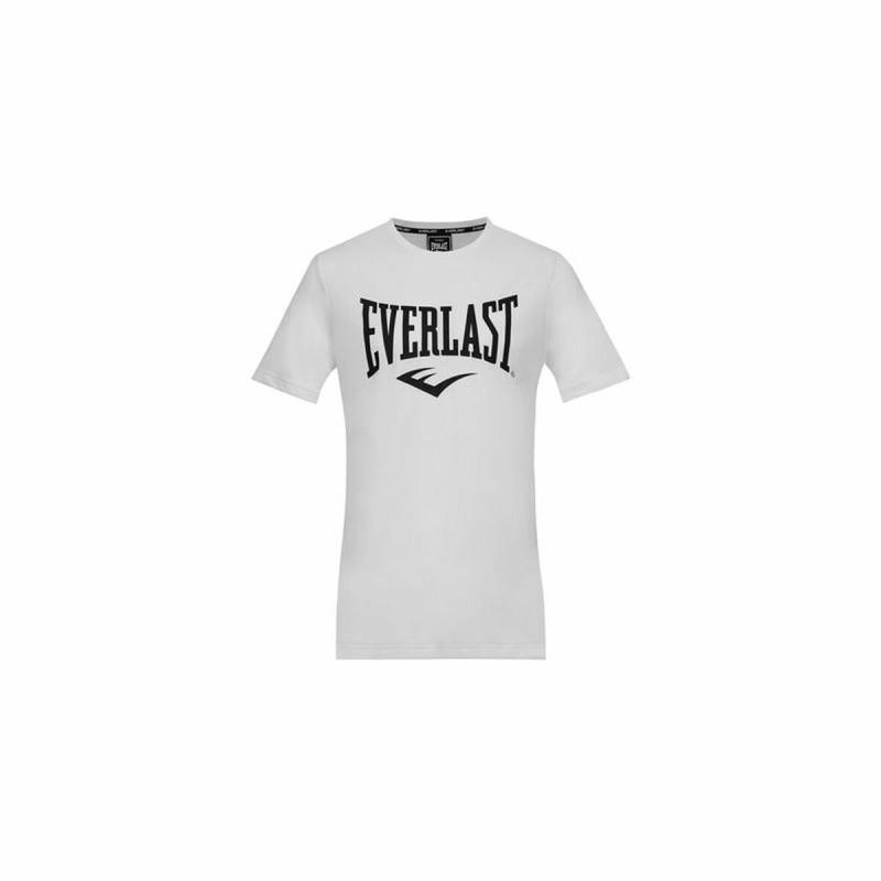 Camiseta de Manga Corta Hombre Everlast Moss Tech Blanco