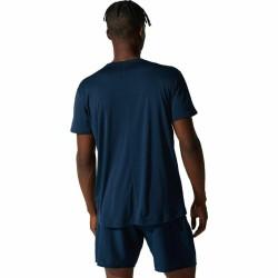 Camiseta de Manga Corta Hombre Asics Core Azul marino