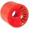 Ruedas Dstreet ‎DST-SKW-0001 59 mm Rojo