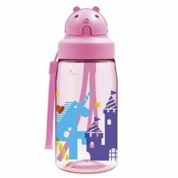 Botella de Agua Laken OBY Princess Rosa Plástico (0,45 L)