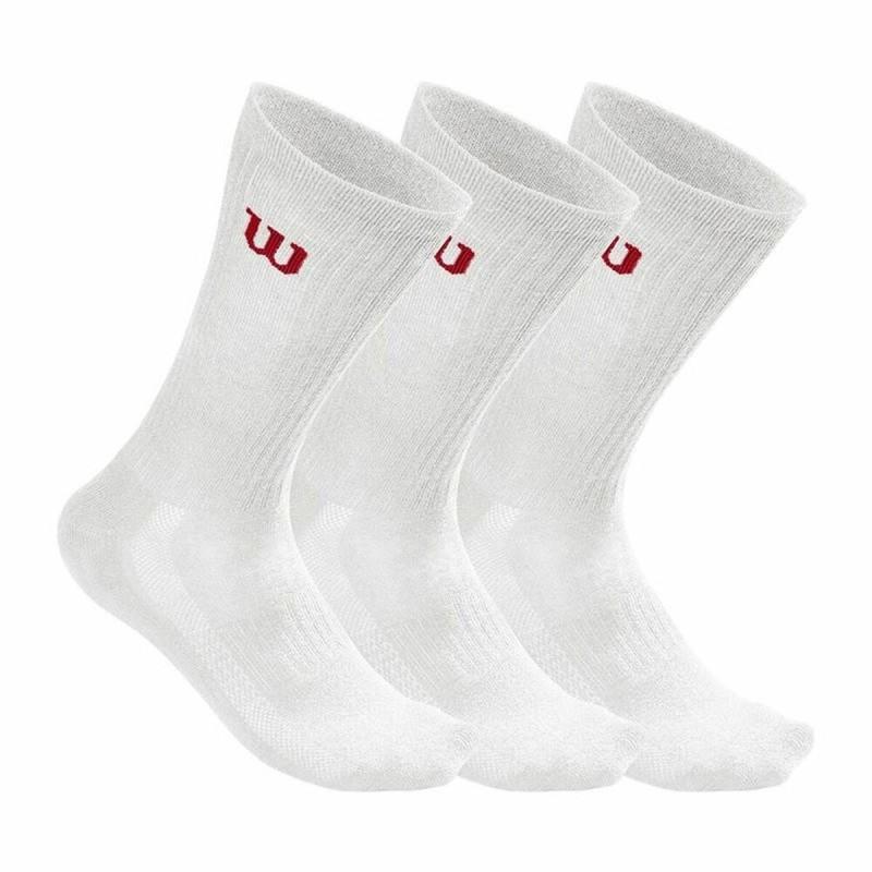 Calcetines Wilson  Crew  Unisex (3 pcs)