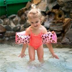 Manguitos Swim Essentials Leopard Rosa 2-6 años