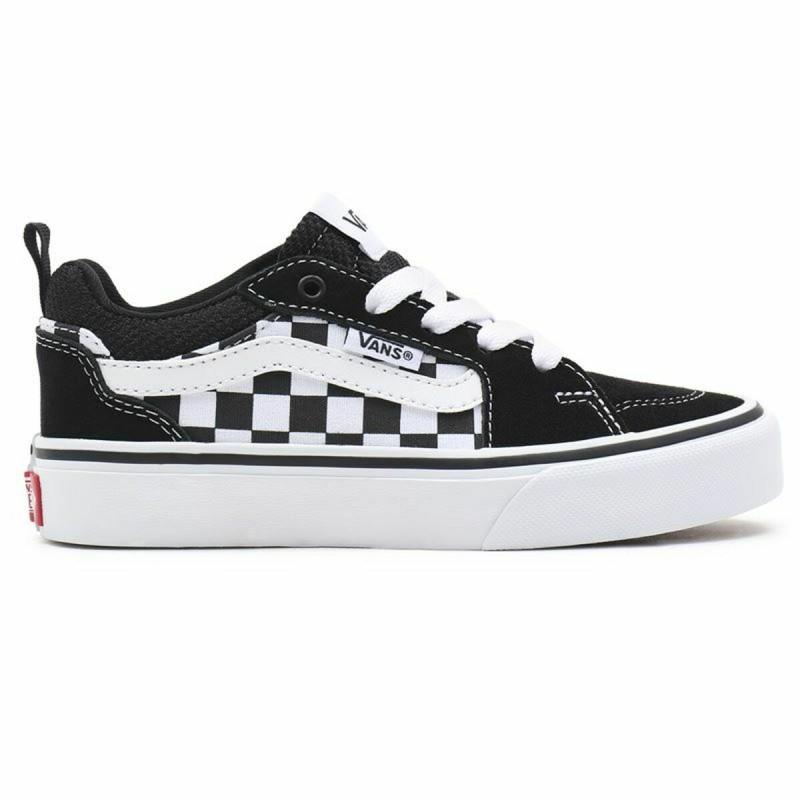 Zapatillas Casual Vans Filmore YT Checkerboard Negro