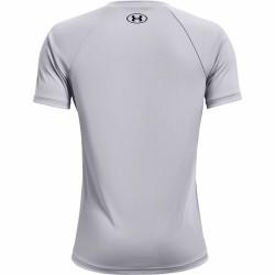 Camiseta de Manga Corta Infantil Under Armour Tech Big Logo Gris