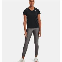 Camiseta de Manga Corta Mujer Under Armour Tech SSV Solid Negro