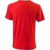 Camiseta de Manga Corta Hombre Wilson Team II Teach Rojo