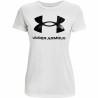 Camiseta de Manga Corta Mujer Under Armour Sportstyle Blanco