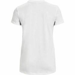 Camiseta de Manga Corta Mujer Under Armour Sportstyle Blanco