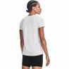 Camiseta de Manga Corta Mujer Under Armour Sportstyle Blanco