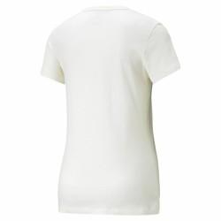 Camiseta de Manga Corta Mujer Puma Blanco