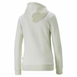 Sudadera con Capucha Mujer Puma Blanco