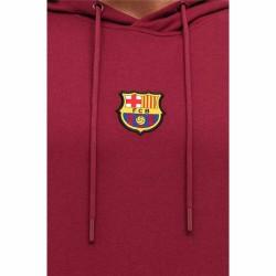 Sudadera con Capucha Hombre F.C. Barcelona Granate