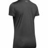 Camiseta de Manga Corta Mujer Under Armour Tech SSV Gris