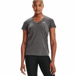 Camiseta de Manga Corta Mujer Under Armour Tech SSV Gris