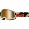 Gafas de Sol 100 %  Downhill Strata 2 Goggle Kombat Beige Talla única Motocross