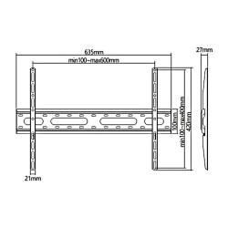 Soporte de Pared MacLean MC-939 70" 37"