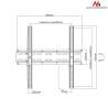 Soporte de Pared MacLean MC-748 32" 60" 85" 100"