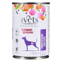 Comida húmeda 4VETS                                 Perros adultos Pavo 400 g