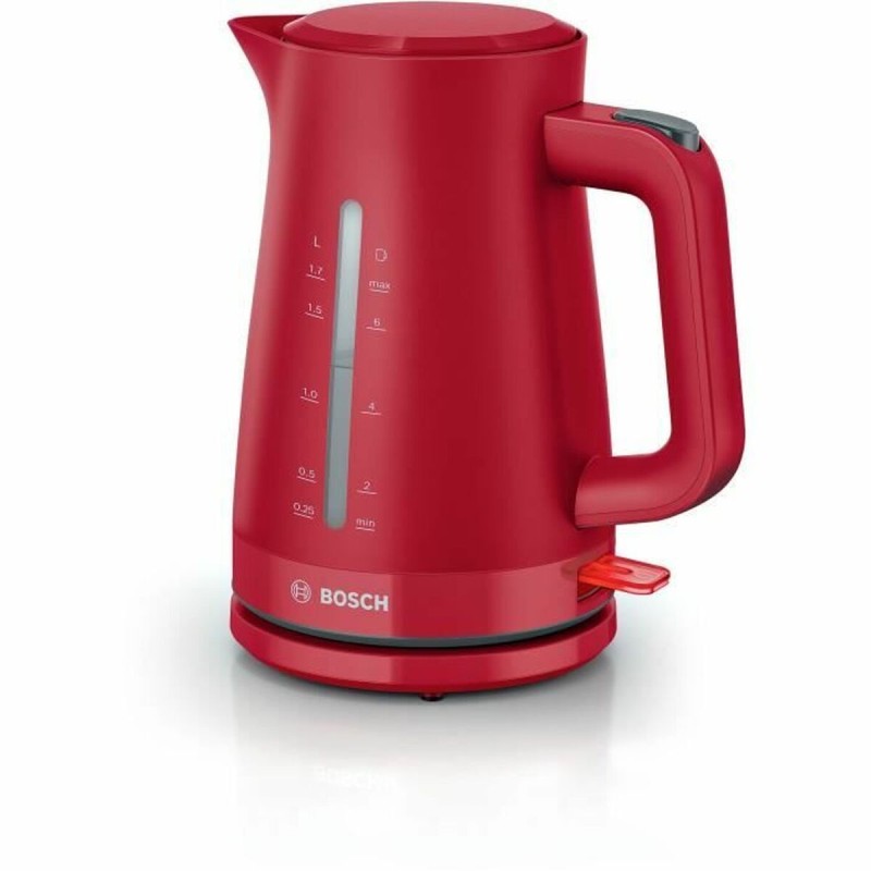 Hervidor BOSCH TWK3M124 Rojo Plástico 2400 W 1,7 L (1 unidad)