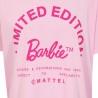 Camiseta de Manga Corta Barbie Limited Edition Rosa claro Unisex
