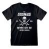 Camiseta de Manga Corta The Goonies Never Say Die Negro Unisex