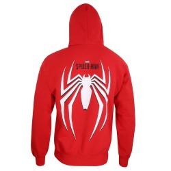 Sudadera con Capucha Unisex Spider-Man Spider Crest Rojo