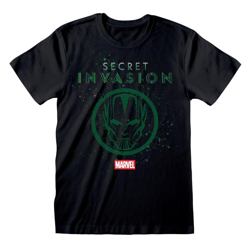 Camiseta de Manga Corta Marvel Logo Icon Negro Unisex