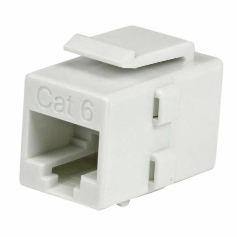 Adaptador RJ45 Startech C6KEYCOUPLWH RJ45 Blanco