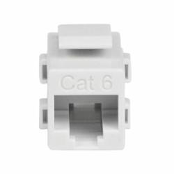 Adaptador RJ45 Startech C6KEYCOUPLWH RJ45 Blanco