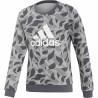 Sudadera sin Capucha Niña Adidas ID Crew Gris Gris claro