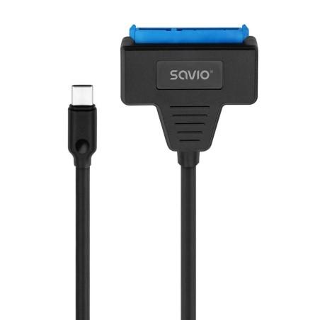 Adaptador USB a SATA para Disco Duro Savio AK-69 25 cm