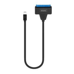 Adaptador USB a SATA para Disco Duro Savio AK-69 25 cm