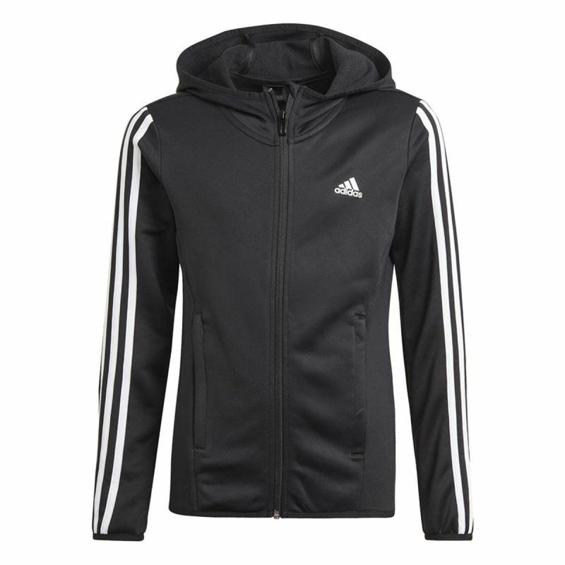 Sudadera con Capucha Niña Adidas Designed to Move Negro