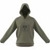 Sudadera con Capucha Hombre Adidas  Emblem Graphic Gris oscuro