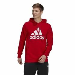 Sudadera con Capucha Hombre Adidas Essentials Big Logo Rojo