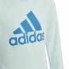 Sudadera sin Capucha Niña Adidas Essentials Azul claro